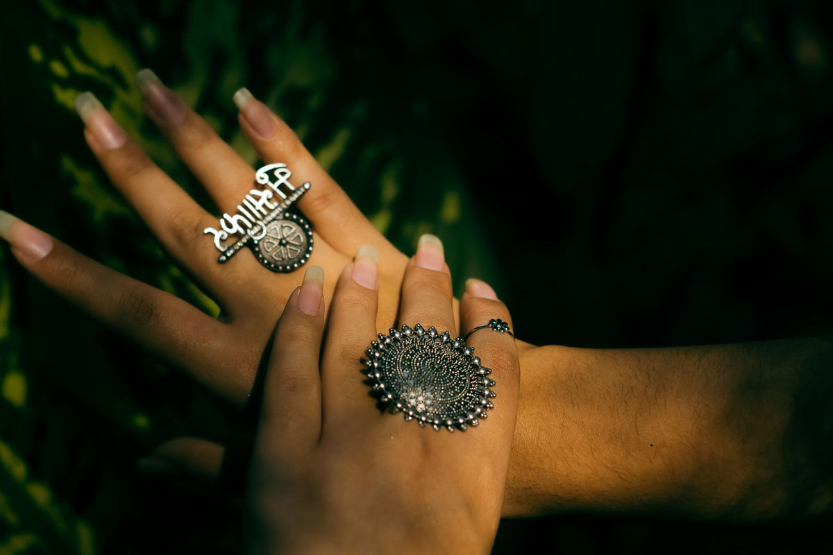 Stopping a High-Set Cocktail Ring From Snagging Your Sweaters