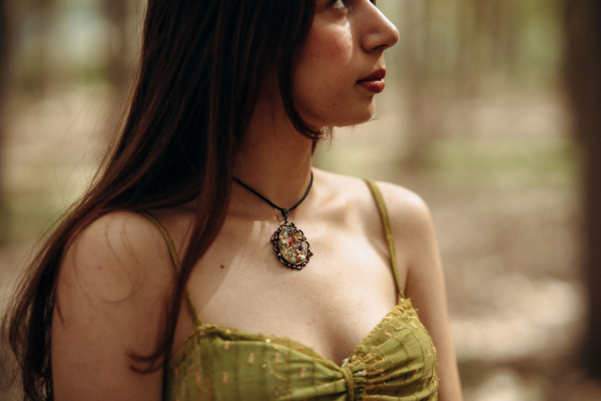 Pendant Riding Too High? 9 Necklines That Fix a Short Chain