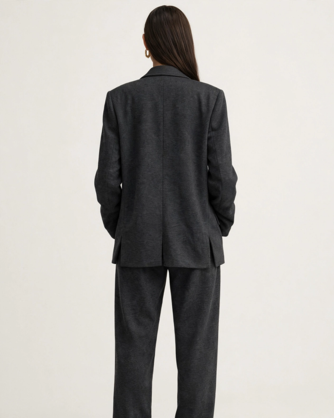 Women's pants side view — versatile — Gabby Relaxed 2-Piece Set — Oscar Blackwood