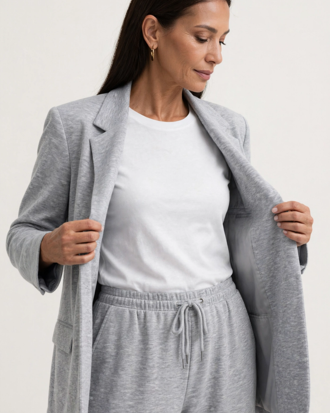 Women's pants back view — versatile — Gabby Relaxed 2-Piece Set — Oscar Blackwood