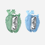 Unisex accessories detail view — versatile — Heart AidPods Case — Oscar Blackwood