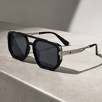 Women's sunglasses front view — statement — Addison Aviator Sunglasses — Oscar Blackwood