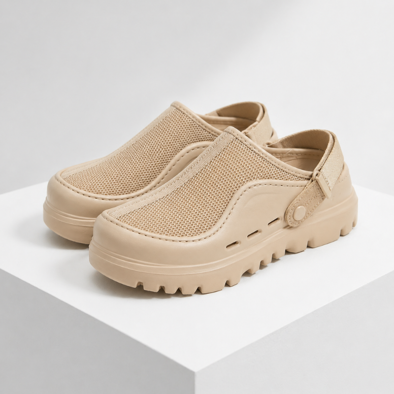 Men's mesh sandals front view — versatile — Kai Mesh Sandals for every occasion — Oscar Blackwood