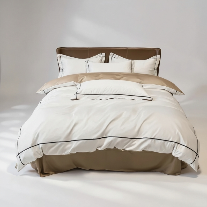 Unisex cotton moonglow front view — versatile — Moonglow Cotton Bedding Set — Oscar Blackwood