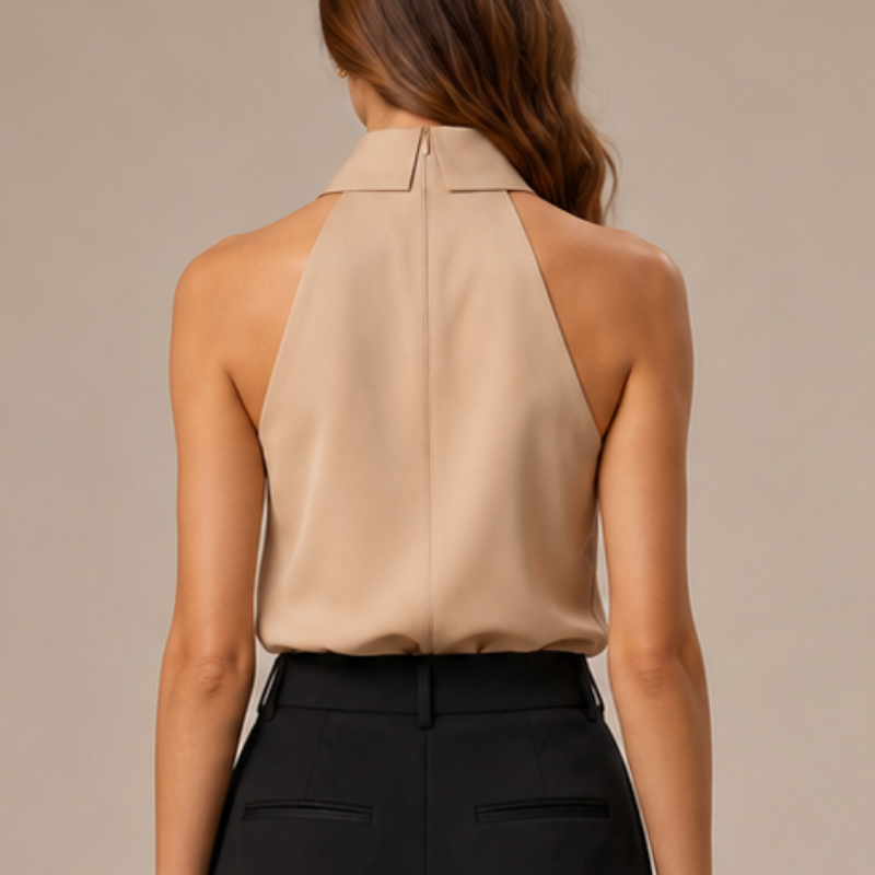 Women's meryl styled look — versatile — Meryl Tie Shirt for every occasion — Oscar Blackwood