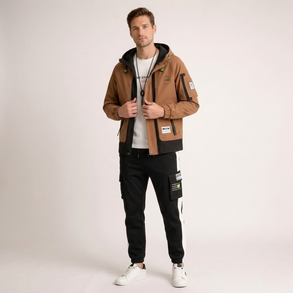 Men's pants back view — versatile — ANB Studio 2 Piece Set for every occasion — Oscar Blackwood