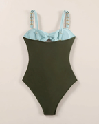 Women's lele close-up — versatile — Lele Dolphin Swimsuit for every occasion — Oscar Blackwood