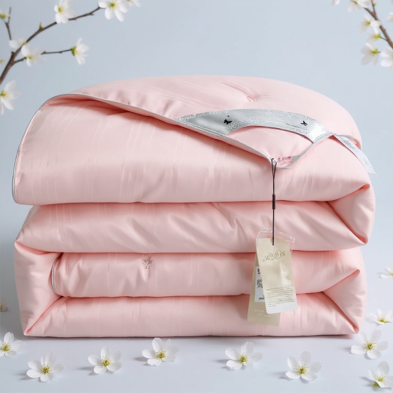 Unisex cotton moonlight front view — versatile — Moonlight Mulberry Silk Comforter — Oscar Blackwood