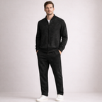 Men's cotton pants styled look — versatile — Chad 2 Piece Tracksuit Set — Oscar Blackwood
