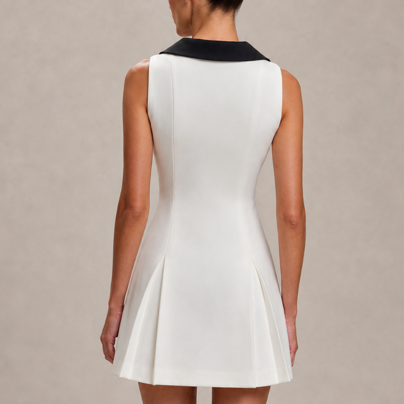 Women's dress close-up — chic — Pixie Mini Dress for every occasion — Oscar Blackwood