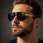Women's sunglasses color detail — statement — Addison Aviator Sunglasses — Oscar Blackwood