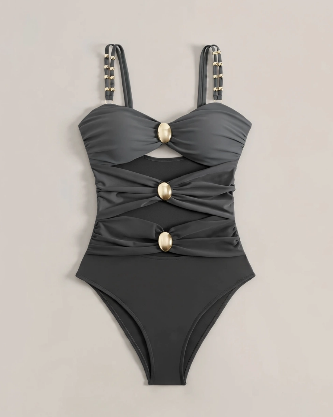 Women's lele styled look — versatile — Lele Dolphin Swimsuit for every occasion — Oscar Blackwood