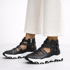 Women's sandals front view — versatile — Jade Platform Sandals — Oscar Blackwood