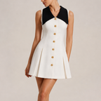 Women's dress side view — chic — Pixie Mini Dress for every occasion — Oscar Blackwood