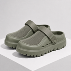 Men's green mesh sandals styled look — versatile — Kai Mesh Sandals — Oscar Blackwood