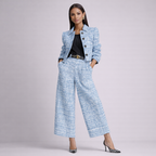 Women's light-blue sets alternate angle — versatile — Amber 2 Pieces Set — Oscar Blackwood
