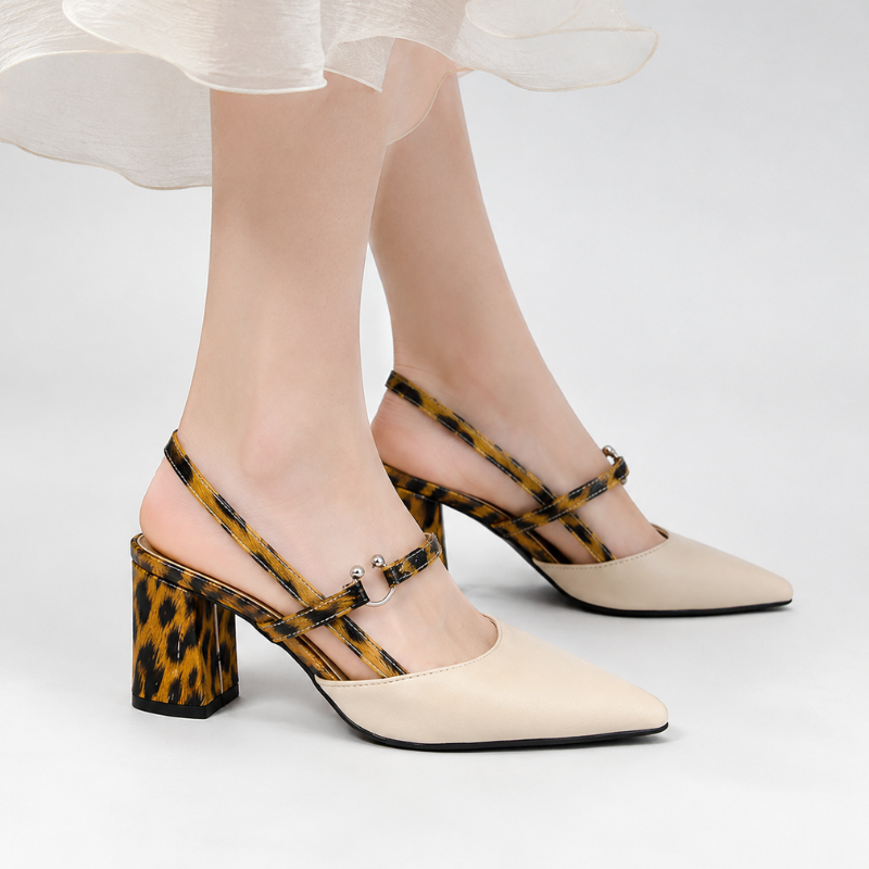 Women's heels side view — elegant — Taisia Pointed Toe Heels for every occasion — Oscar Blackwood