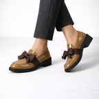 Women's loafers back view — versatile — Phoebe Bow Loafers for every occasion — Oscar Blackwood