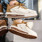 Men's lace sneakers close-up — casual — Jee 1995 Chunky Sneakers — Oscar Blackwood