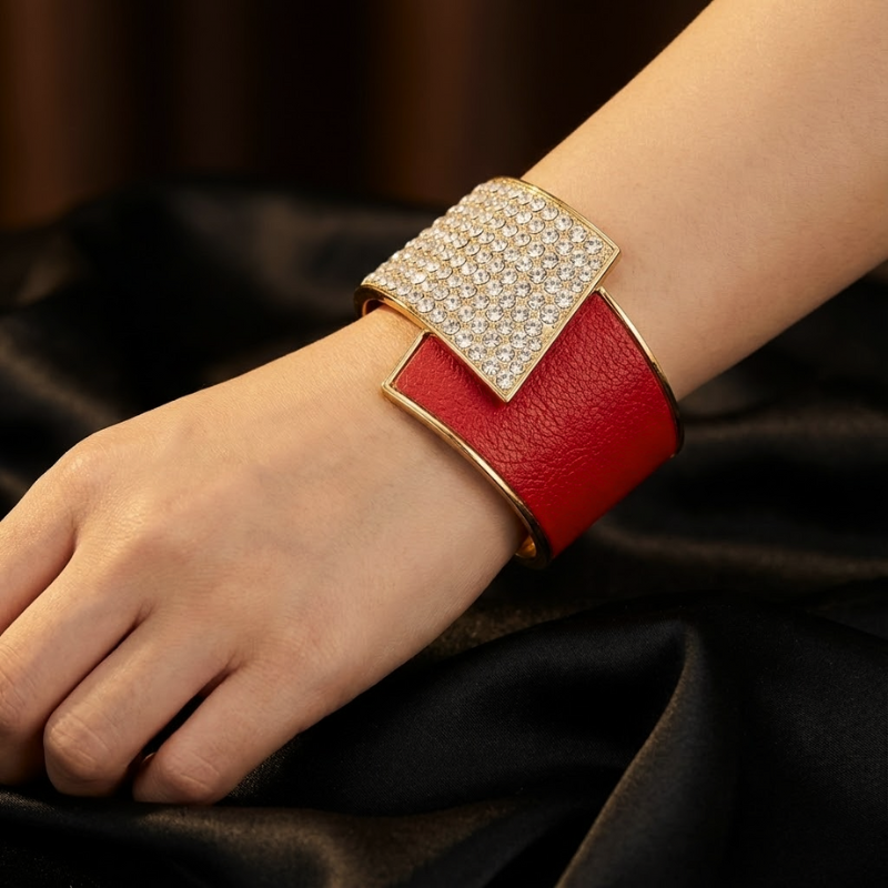 Women's white textured jewelry close-up — versatile — Aura Diamond Wave Bracelet — Oscar Blackwood