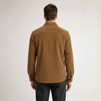 Men's cotton vanderbilt styled look — versatile — Vanderbilt Corduroy Shirt — Oscar Blackwood