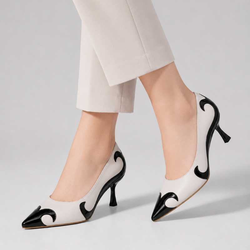 Women's shoes side view — versatile — Adelaide Pointed Toe Pumps — Oscar Blackwood