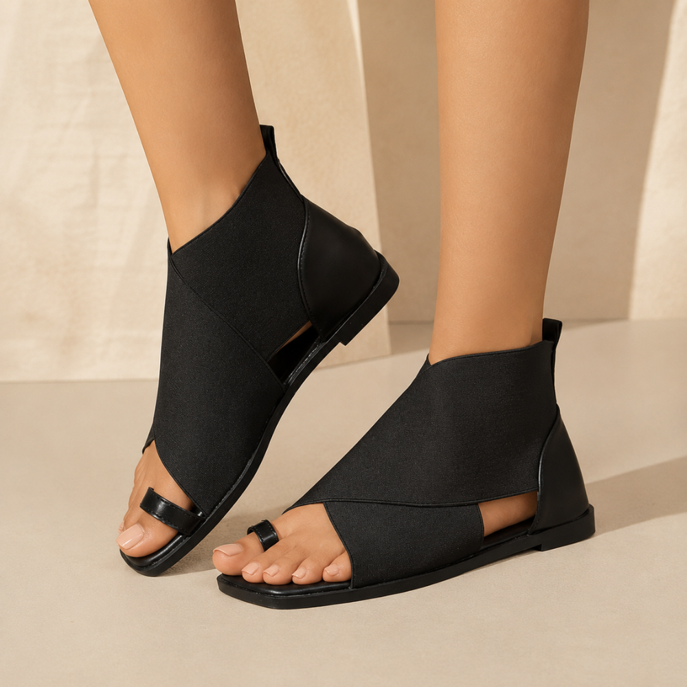 Women's sandals back view — summer — Maya Gladiator Sandals for every occasion — Oscar Blackwood