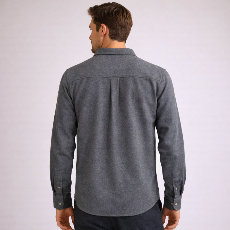 Men's cotton tactical color detail — versatile — Tactical Vanderbilt Cotton Shirt — Oscar Blackwood