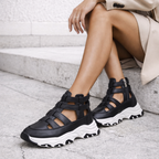 Women's sandals close-up — versatile — Jade Platform Sandals for every occasion — Oscar Blackwood