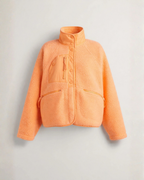 Women's textured jacket back view — outerwear — Embla Fleece Jacket — Oscar Blackwood