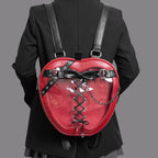 Women's woven bag back view — everyday — Poison Apple Backpack — Oscar Blackwood