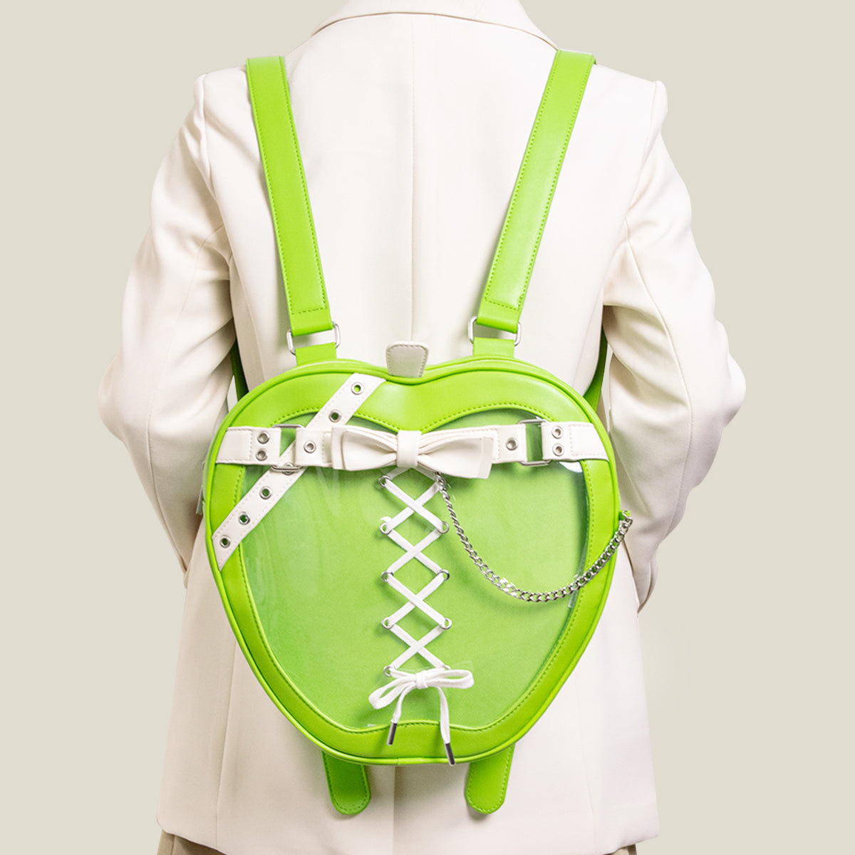 Women's woven bag alternate angle — everyday — Poison Apple Backpack — Oscar Blackwood