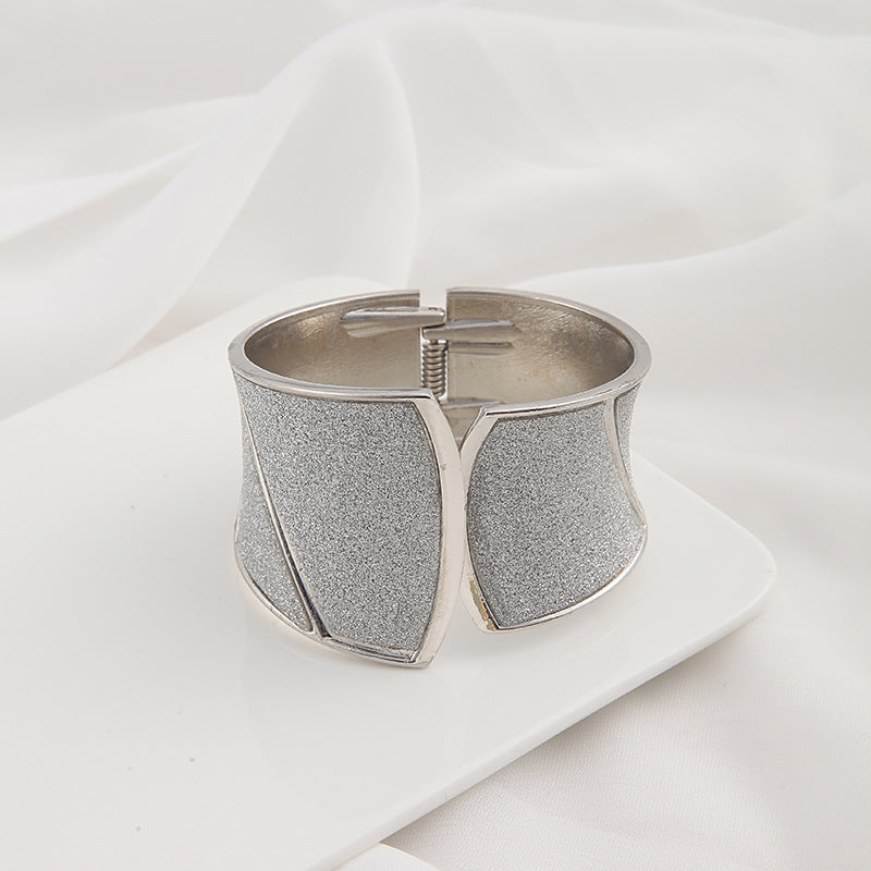 Women's red textured jewelry close-up — versatile — Aura Wave Bracelet — Oscar Blackwood