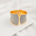 Women's red textured jewelry color detail — versatile — Aura Wave Bracelet — Oscar Blackwood