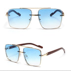 Women's sunglasses back view — statement — Jordan Polarized Aviator Shades — Oscar Blackwood