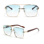 Women's sunglasses detail view — statement — Jordan Polarized Aviator Shades — Oscar Blackwood