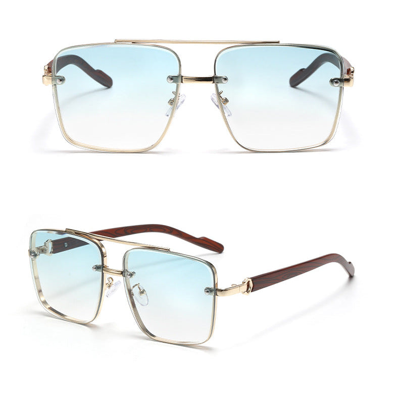 Women's sunglasses detail view — statement — Jordan Polarized Aviator Shades — Oscar Blackwood