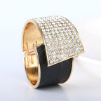 Women's white textured jewelry close-up — versatile — Aura Diamond Wave Bracelet — Oscar Blackwood