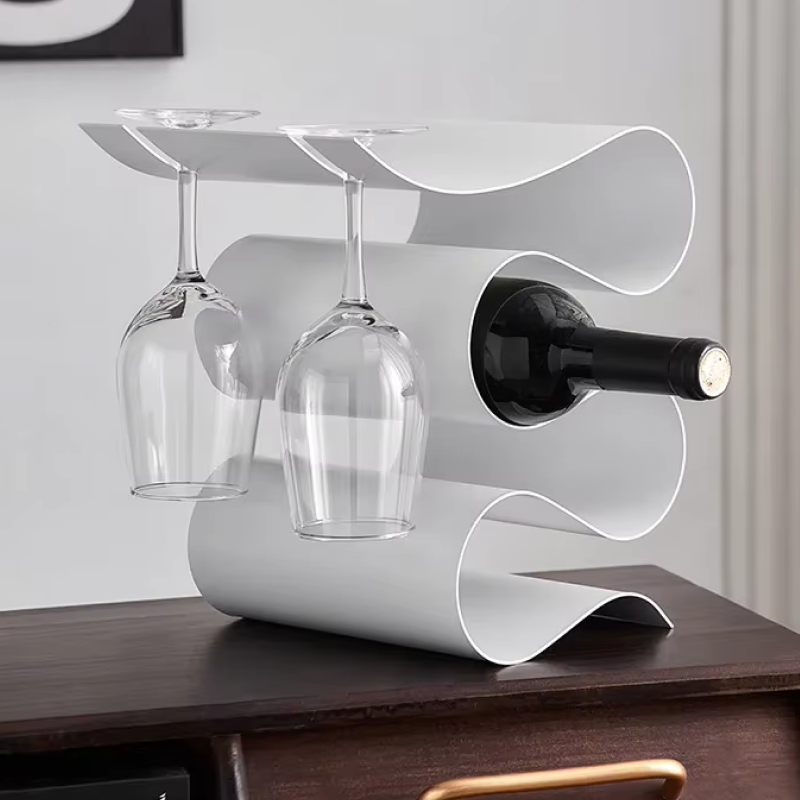 Unisex wine back view — versatile — Wine Wave Holder for every occasion — Oscar Blackwood