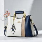 Women's leather handbag back view — everyday — Janenovo Butterfly Handbag — Oscar Blackwood