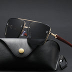 Women's sunglasses alternate angle — statement — Jordan Polarized Aviator Shades — Oscar Blackwood