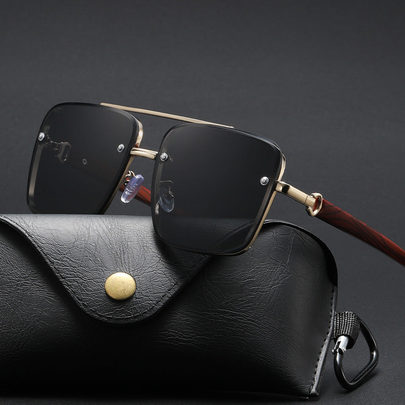 Women's sunglasses alternate angle — statement — Jordan Polarized Aviator Shades — Oscar Blackwood