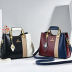 Women's leather handbag side view — everyday — Janenovo Butterfly Handbag — Oscar Blackwood