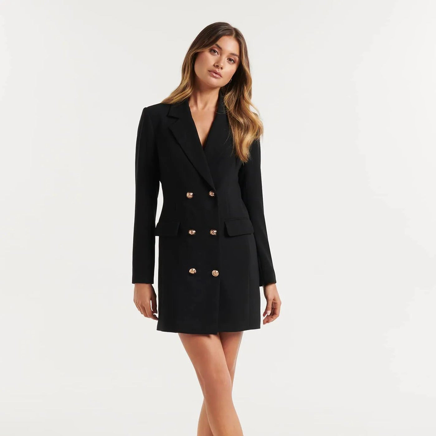 Women's dress color detail — chic — Kate Blazer Dress for every occasion — Oscar Blackwood