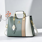 Women's leather handbag detail view — everyday — Janenovo Butterfly Handbag — Oscar Blackwood