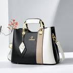 Women's leather handbag back view — everyday — Janenovo Butterfly Handbag — Oscar Blackwood