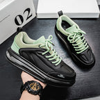 Men's lace sneakers styled look — casual — Jee 1995 Chunky Sneakers — Oscar Blackwood
