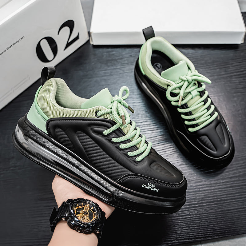 Men's lace sneakers styled look — casual — Jee 1995 Chunky Sneakers — Oscar Blackwood