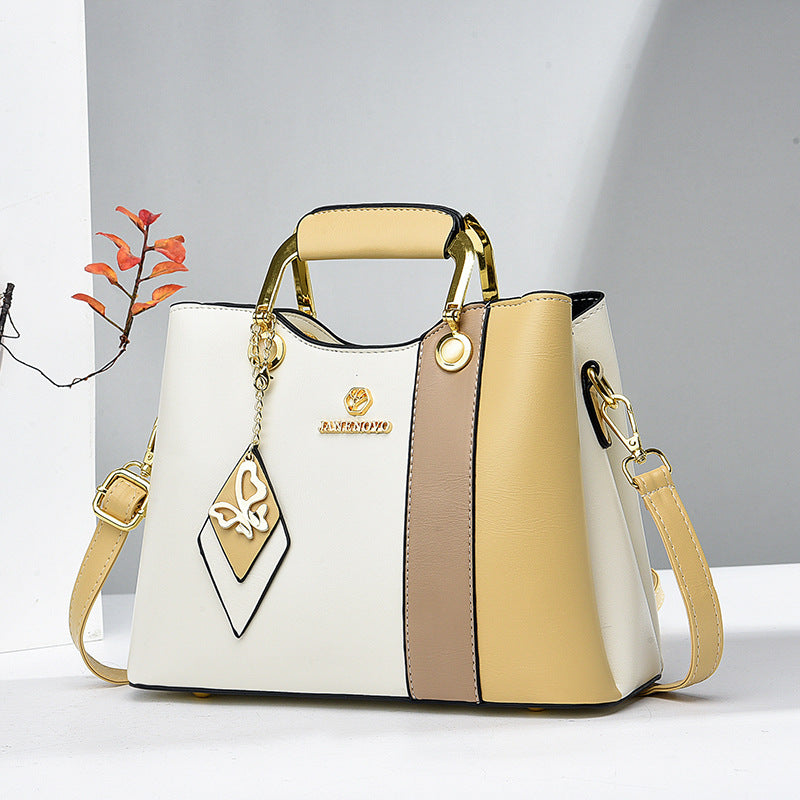 Women's leather handbag styled look — everyday — Janenovo Butterfly Handbag — Oscar Blackwood