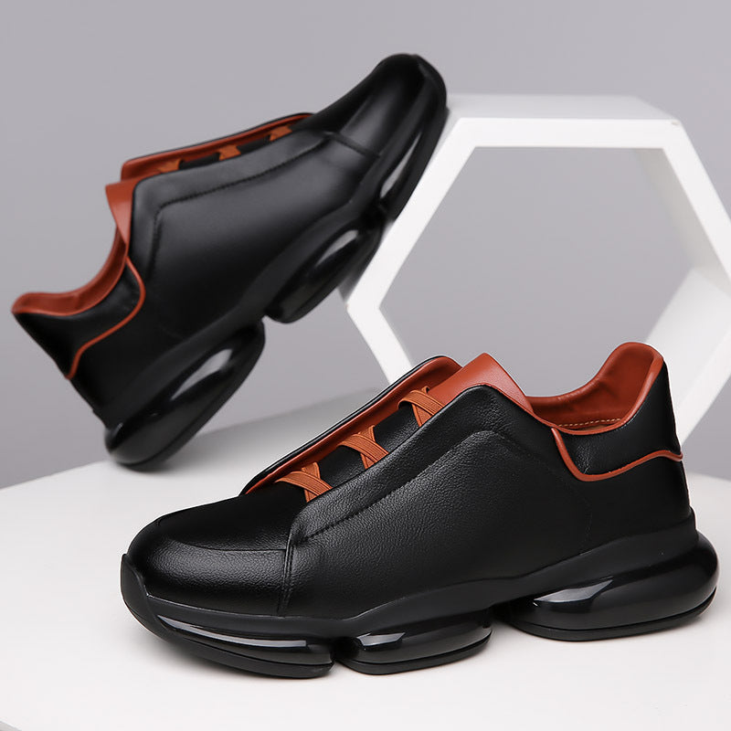 Men's black lace sneakers styled look — casual — Alpha Dan 6 Shoes — Oscar Blackwood